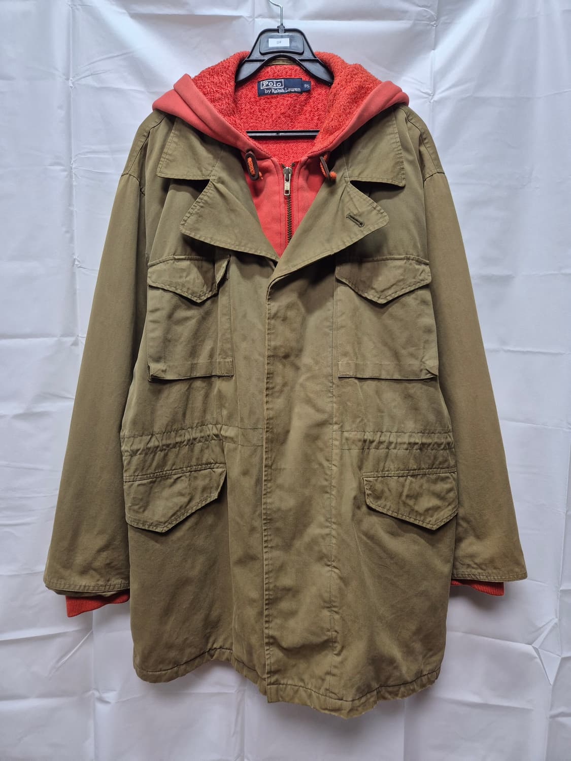 폴로 후드 야상점퍼  상품이미지1