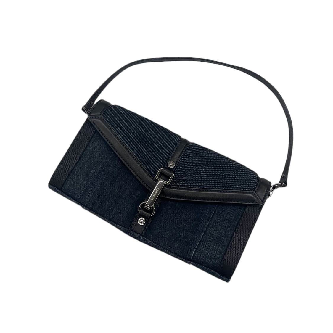 디젤 플리츠 데님 미니 숄더백 상품이미지1