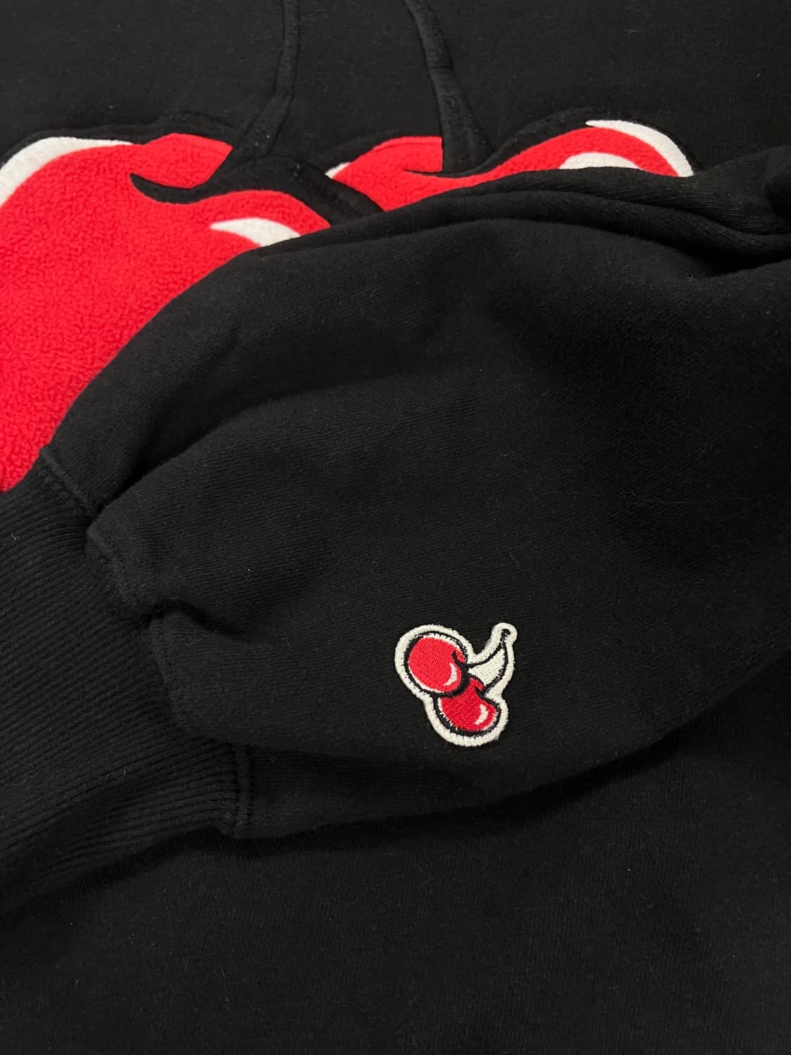 키르시 빅 로고 맨투맨 블랙 #csz3369 상품이미지5