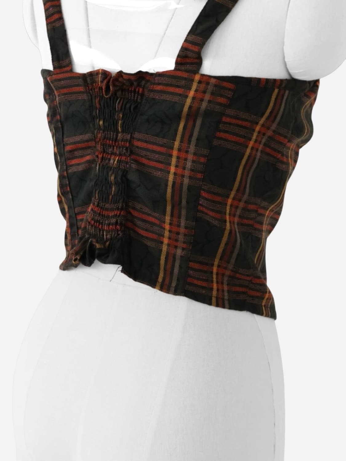CELINE Paris Checkered Reform Strap Top 상품이미지3