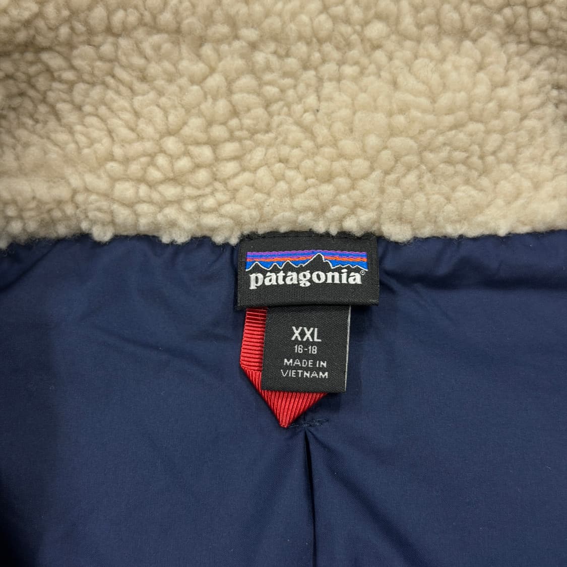 파타고니아 레트로 X 플리스 베스트 내츄럴 클래식 네이비 XXL 상품이미지4