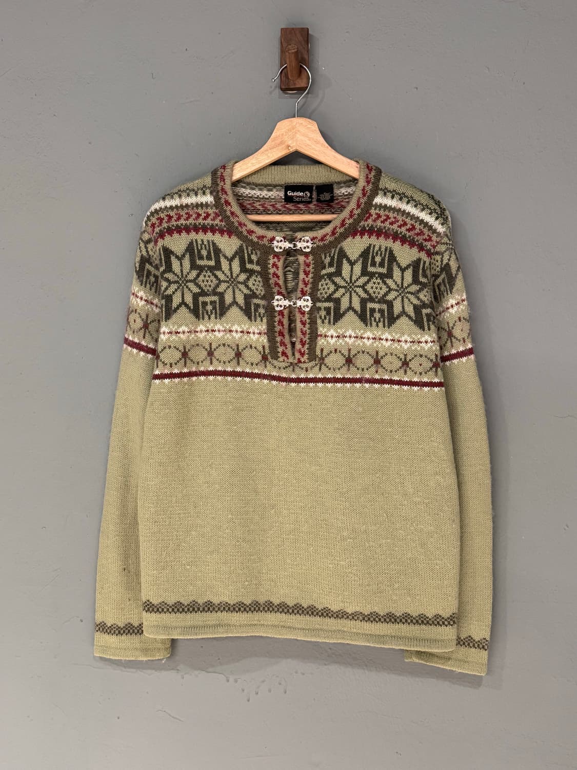 Guide Series 노르딕 버클 울 니트 상품이미지2