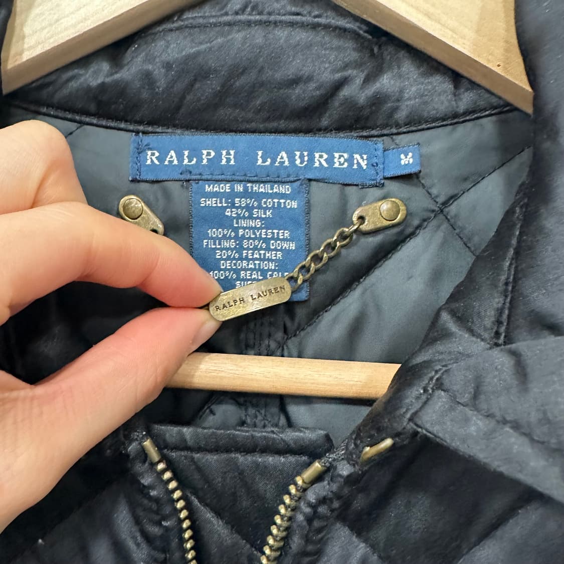 폴로 랄포르렌 롱 퀄팅 자켓 상품이미지3