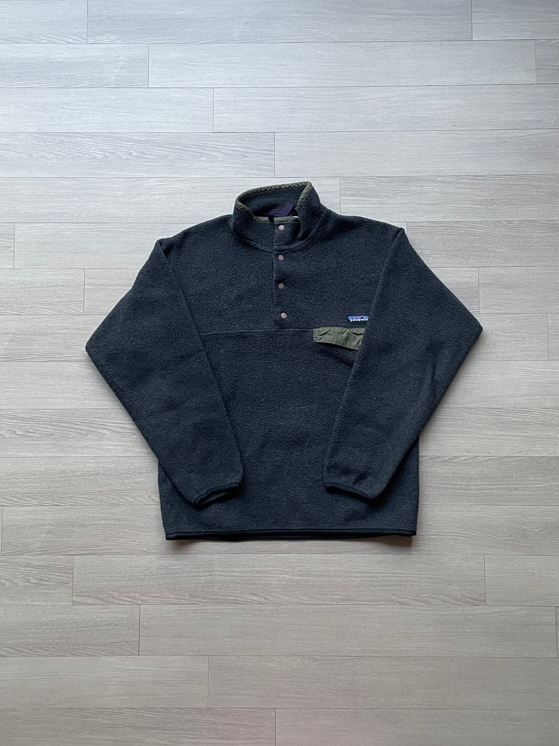 90s 파타고니아 신칠라 다크 그레이 올리브 빈티지 상품이미지1
