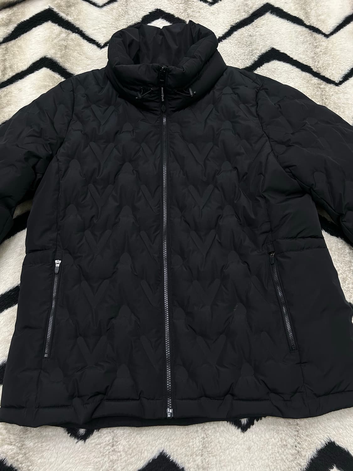 [XL]몽벨 기능성 액티브 튜브 패딩/블랙 상품이미지4