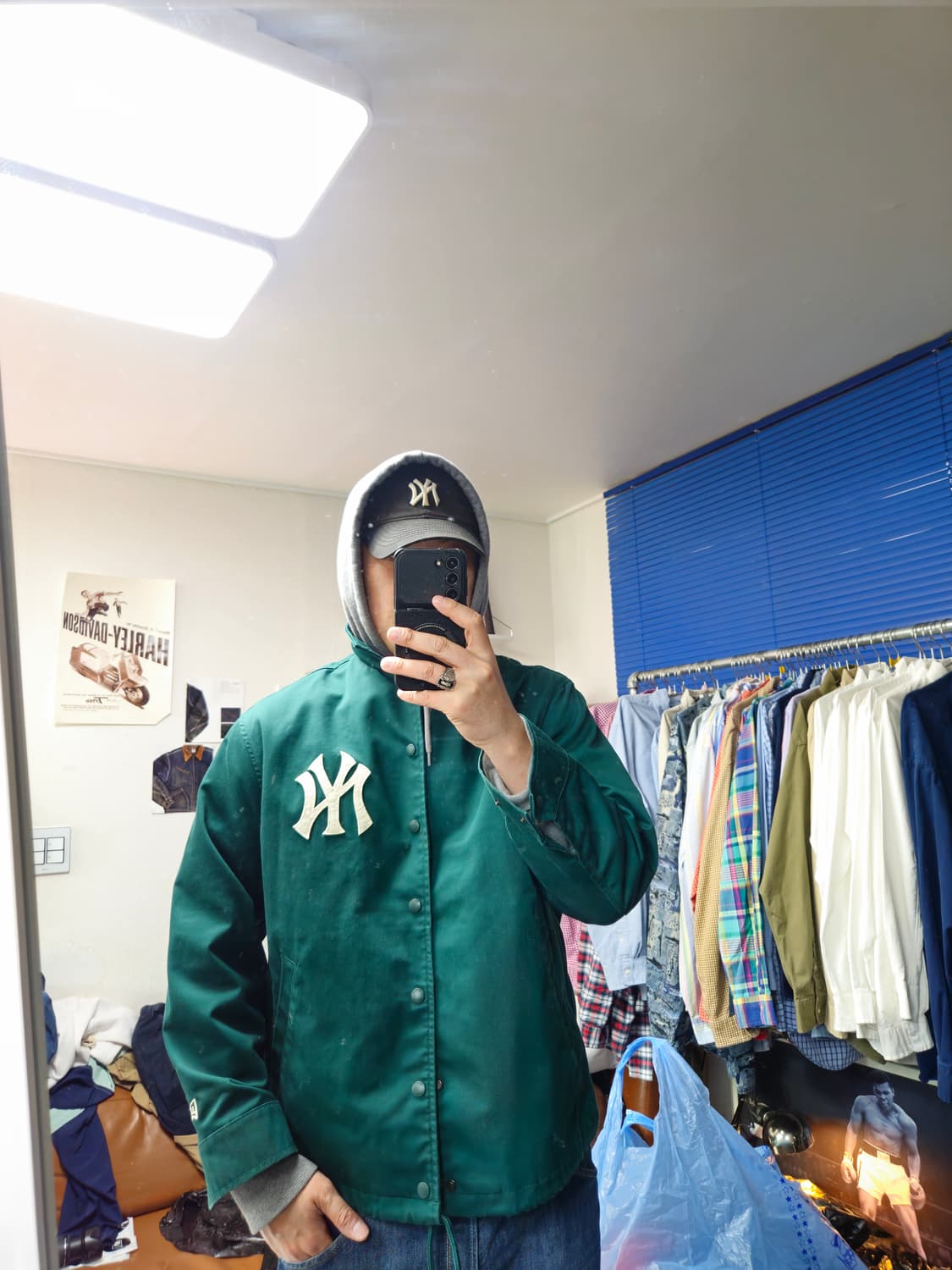 뉴에라 양키즈 코치 자켓 95 N3247 상품이미지2