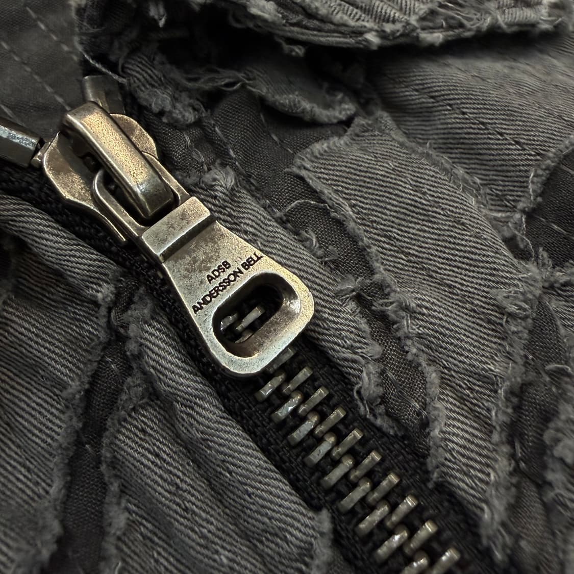 Andersson Bell 앤더슨벨 번아웃 다이드 집업 자켓 L 상품이미지3