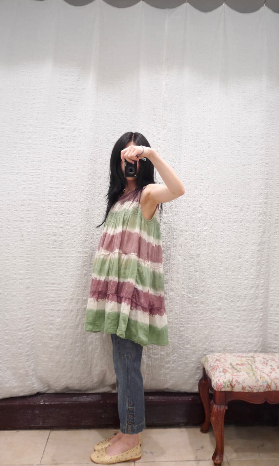 color wave long sleeveless 상품이미지4