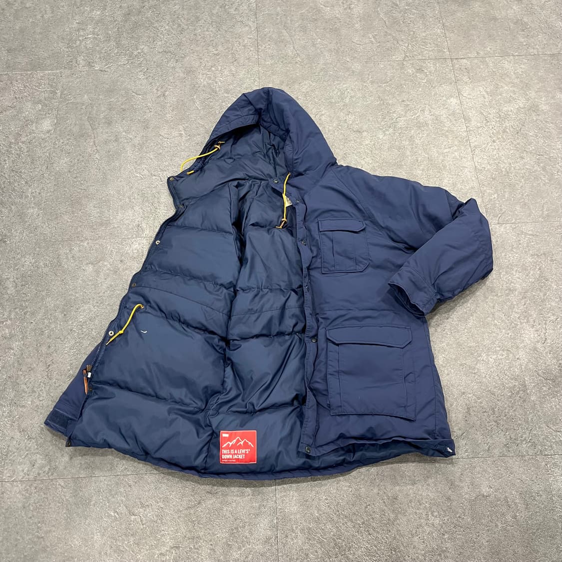 리바이스 미운틴 파카 패딩 네이비  상품이미지1