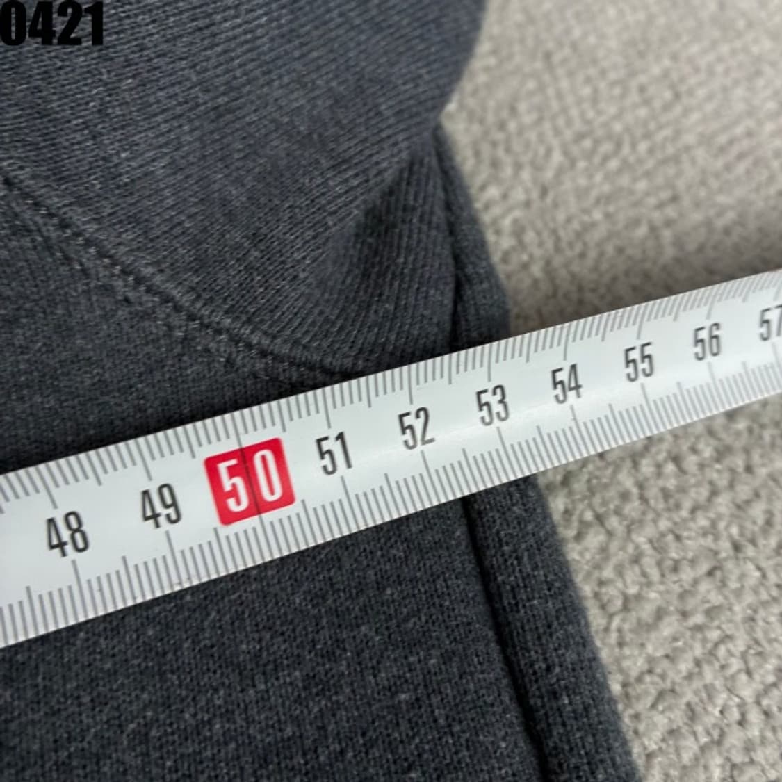 칼하트 후드집업 차콜 그레이 s 상품이미지4