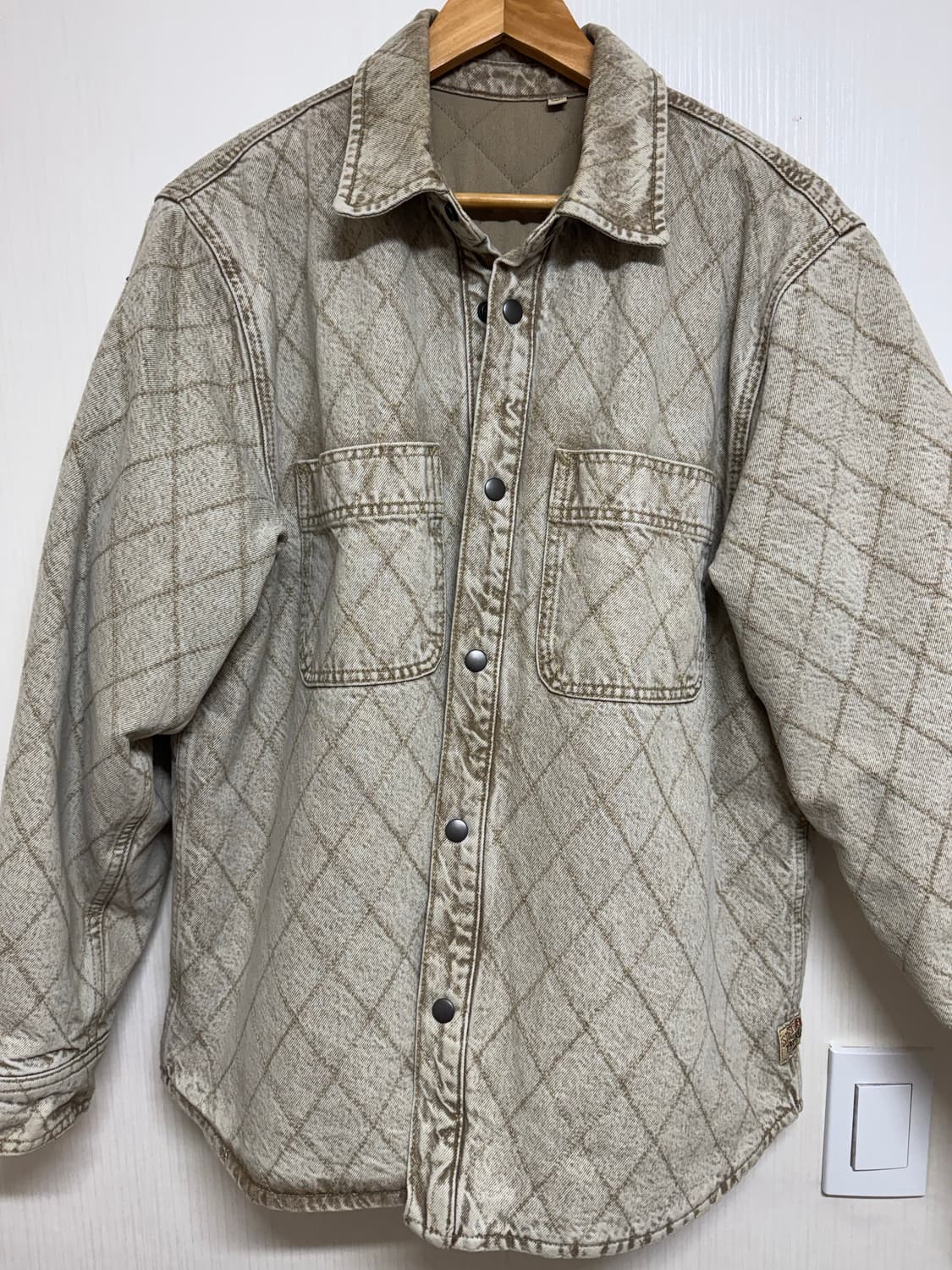  Stussy 스투시 QUILTED DENIM SHIRT S 상품이미지2