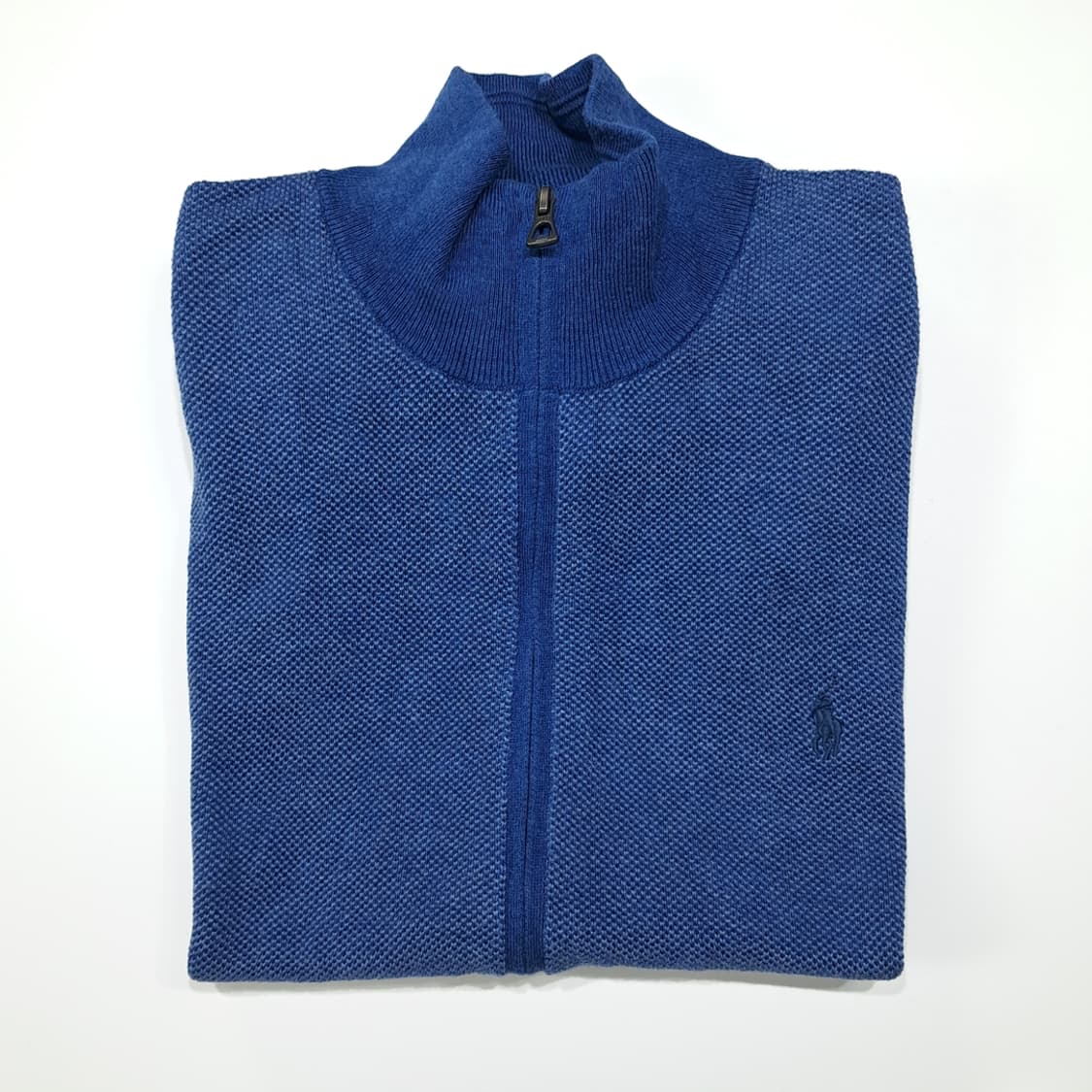 CL327 XL 폴로 피마코튼 풀집업 조끼 니트스웨터 상품이미지8