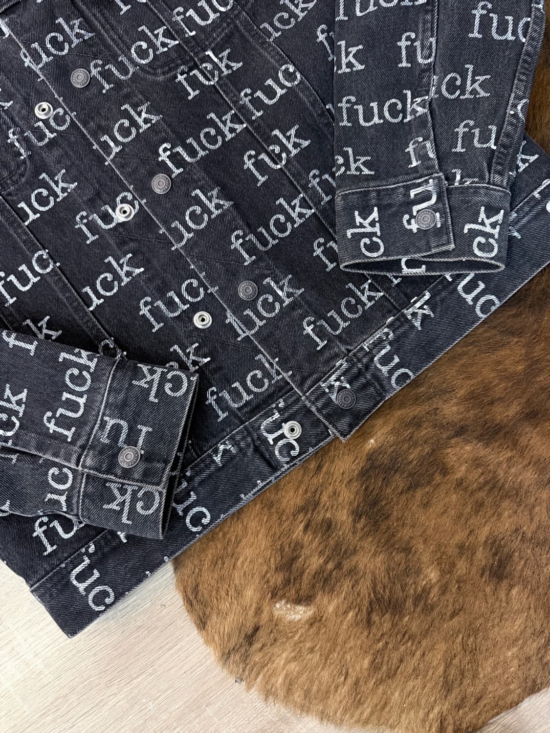 슈프림 fuck 트랙커 데님자켓 상품이미지7