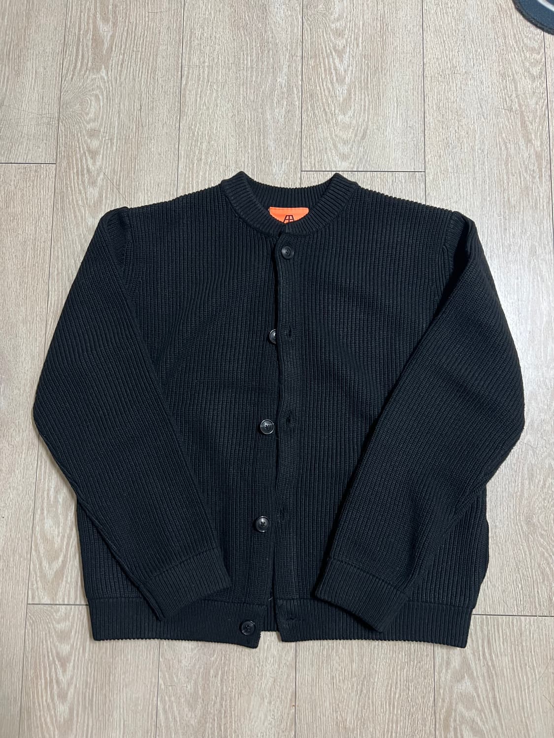 안데르센안데르센 스키퍼 블랙 가디건 L 상품이미지1