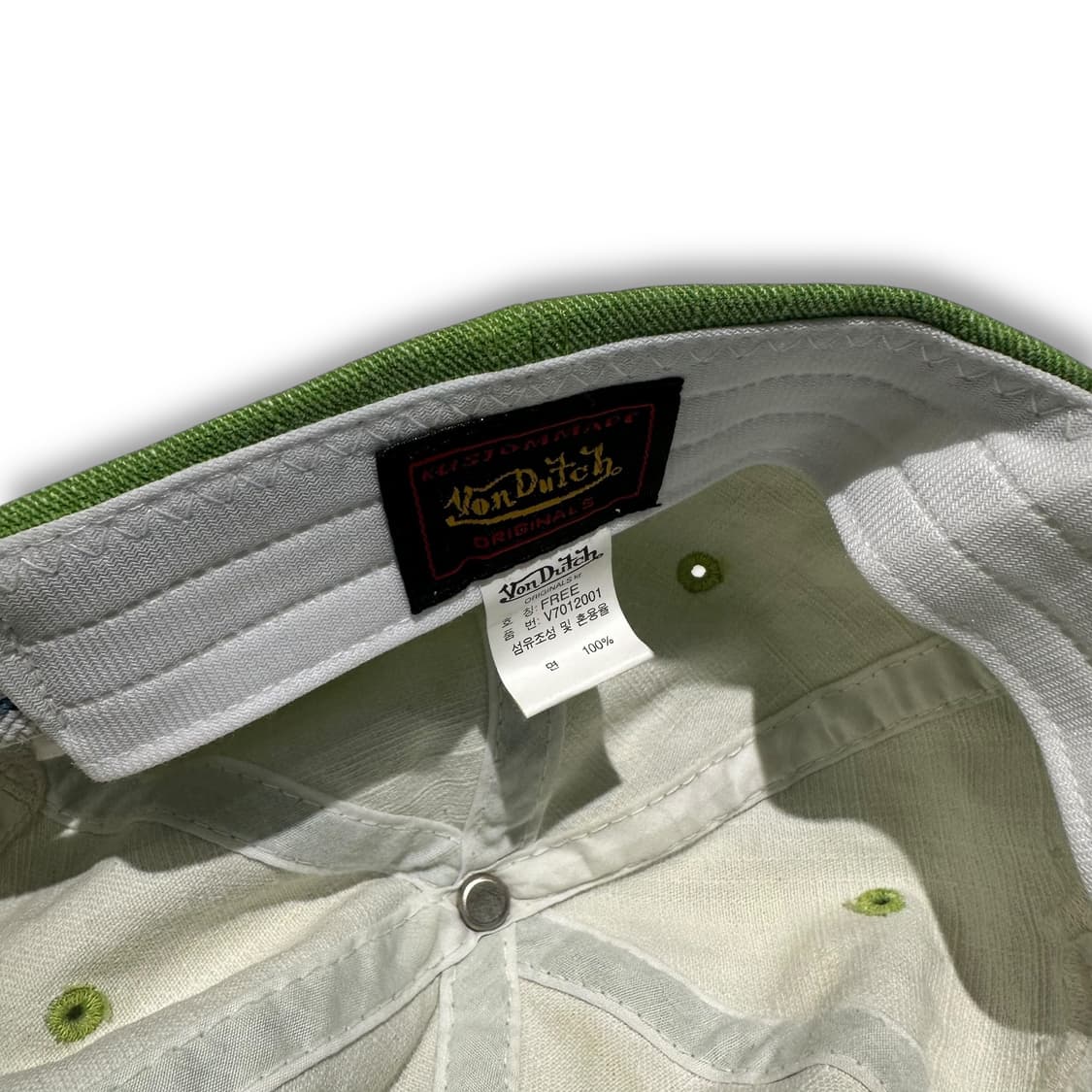 본터치 y2k 볼캡 상품이미지4