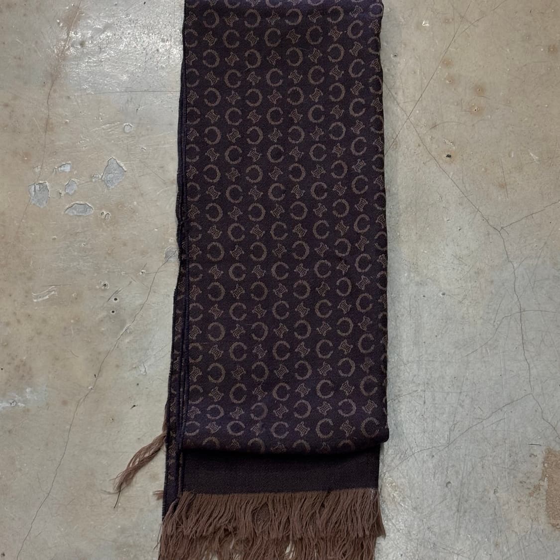 셀린느 Brown 캐시미어 머플러  상품이미지3