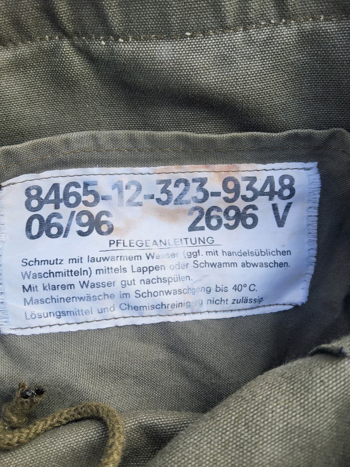 독일군야거럭색 보급정품 A급 상품이미지4