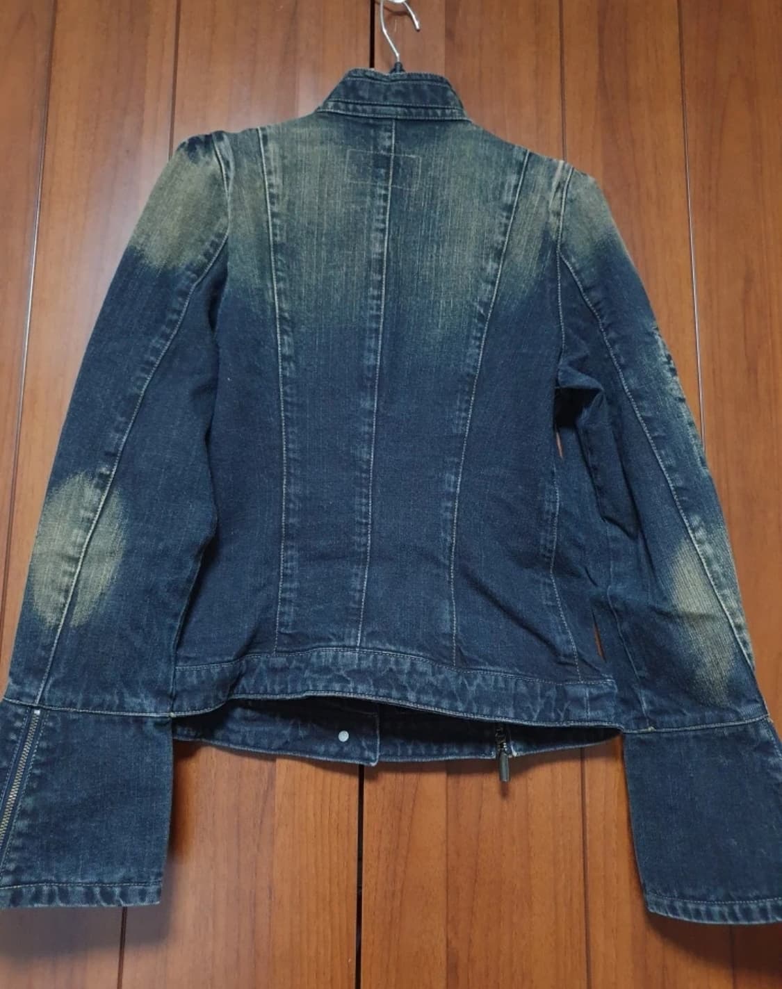 Armani 알마니 아르마니 사무라이 데님 나폴레옹 자켓 38 상품이미지3