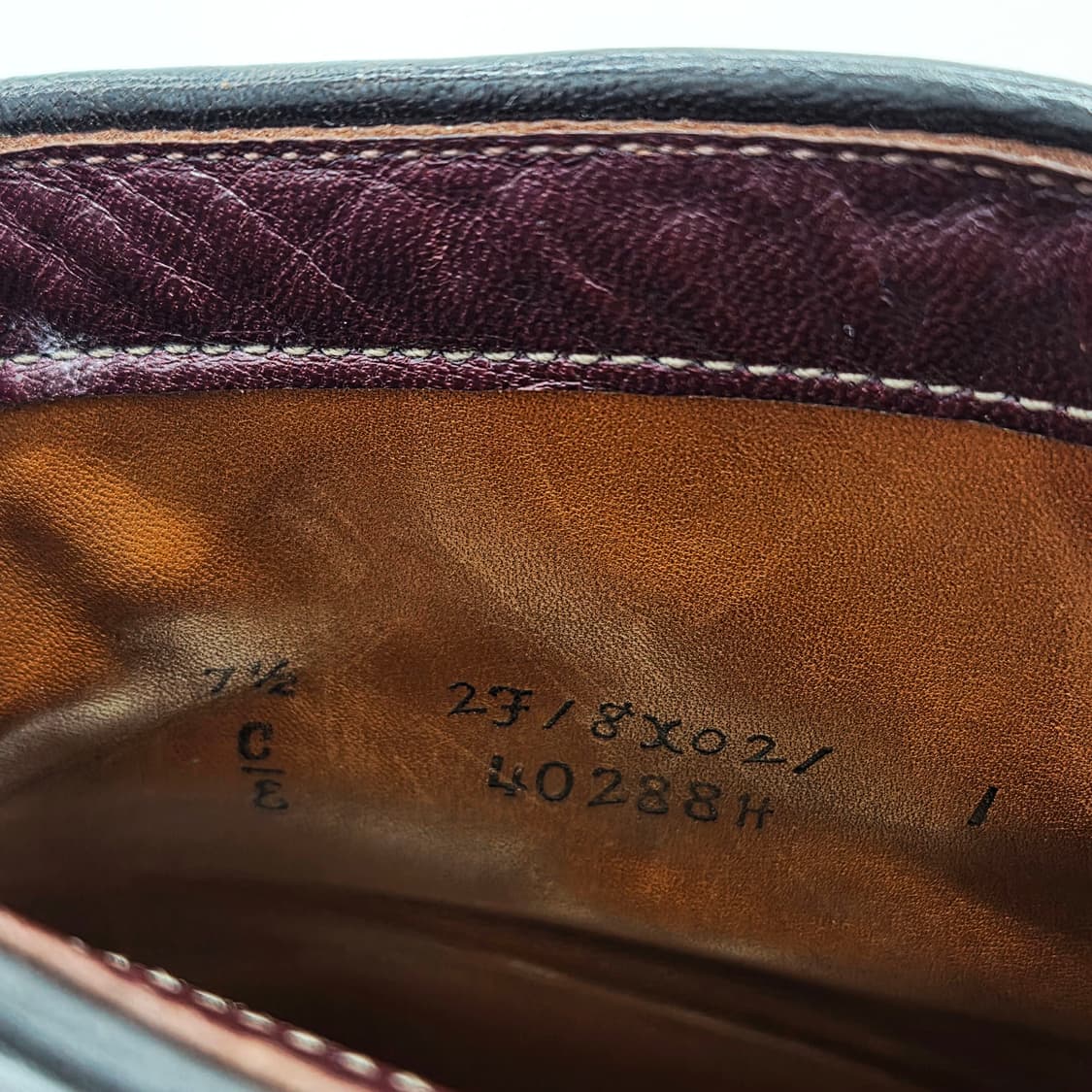 알든 40288H 코도반 탱커 부츠 버건디 (7 1/2) 상품이미지4