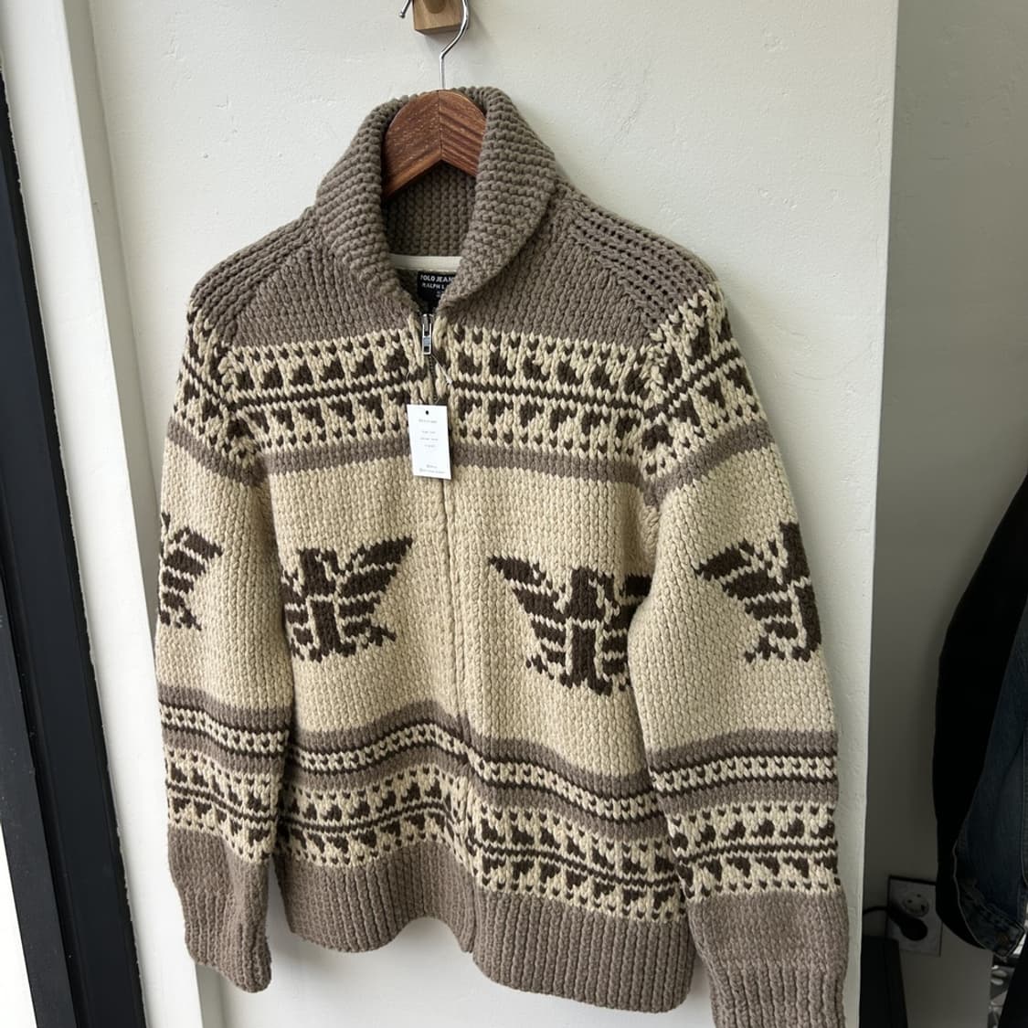 15839 - 폴로 진스 성조기 코위찬 가디건 상품이미지2