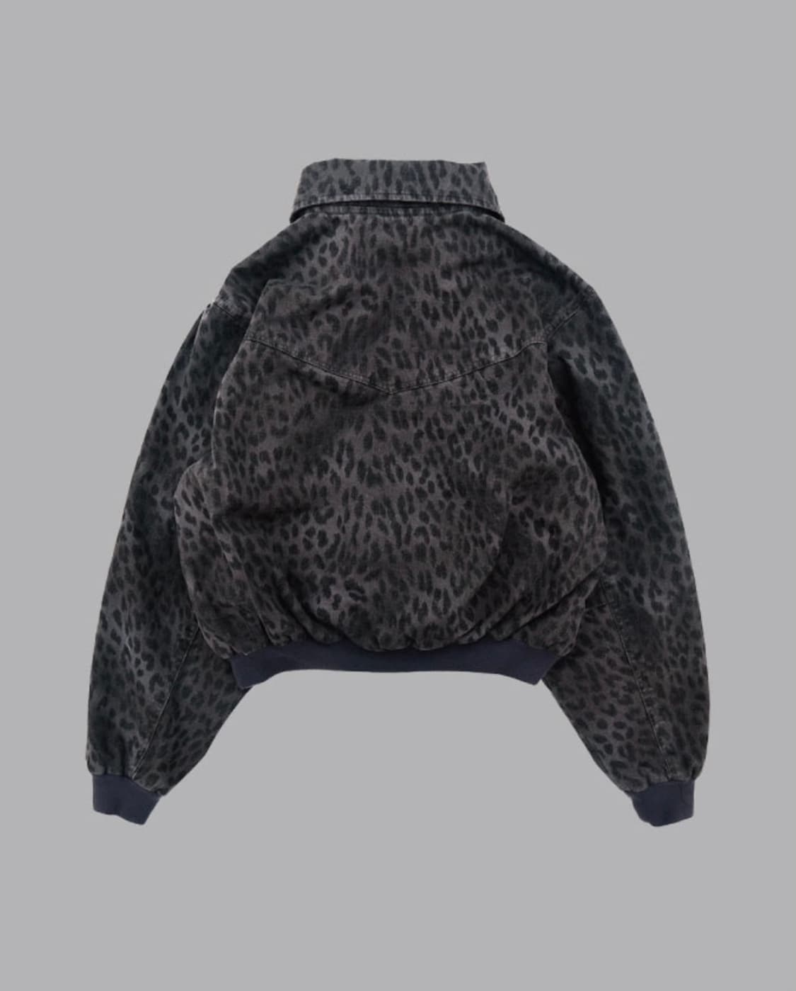 hot fix leopard work jacket 상품이미지2