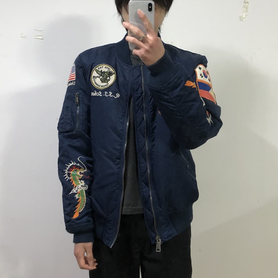 쇼트 MA-1 상품이미지3