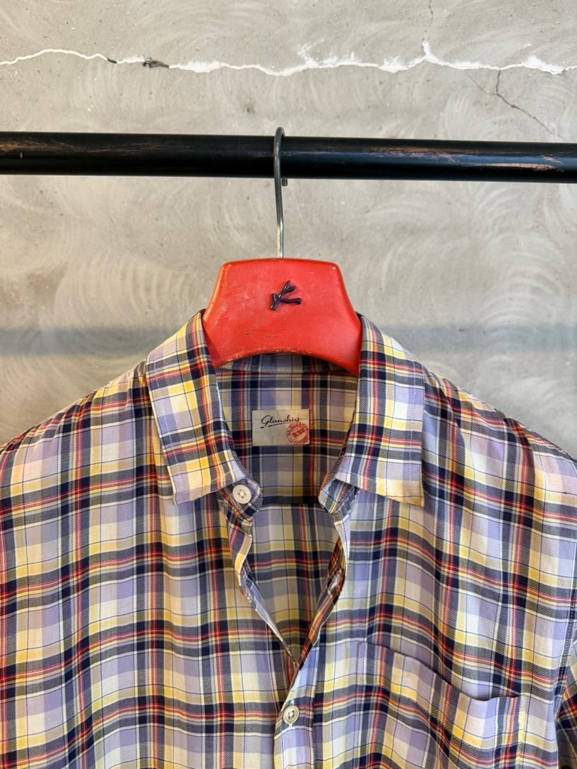 글랜셔츠 마드라스 셔츠 100 상품이미지4