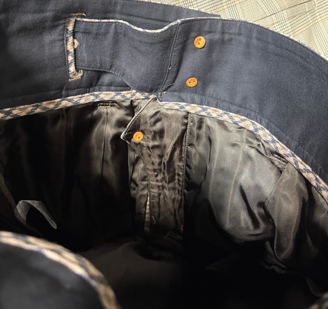 Bed J W Ford 더블 웨이스트 팬츠 상품이미지7