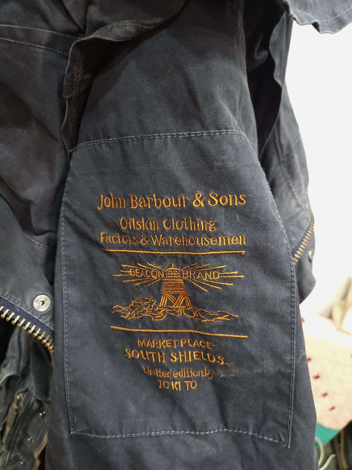 바버 × 토키토 멀티포켓 빈티지 코튼 헌팅자켓

 상품이미지4