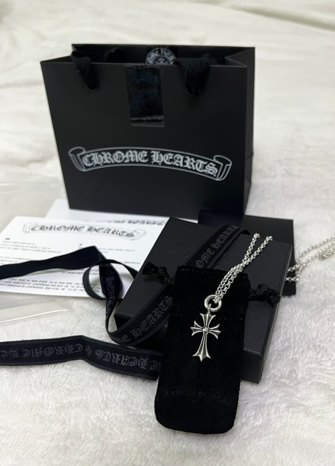 크롬하츠 타이니 크로스 펜던트 정품 상품이미지1