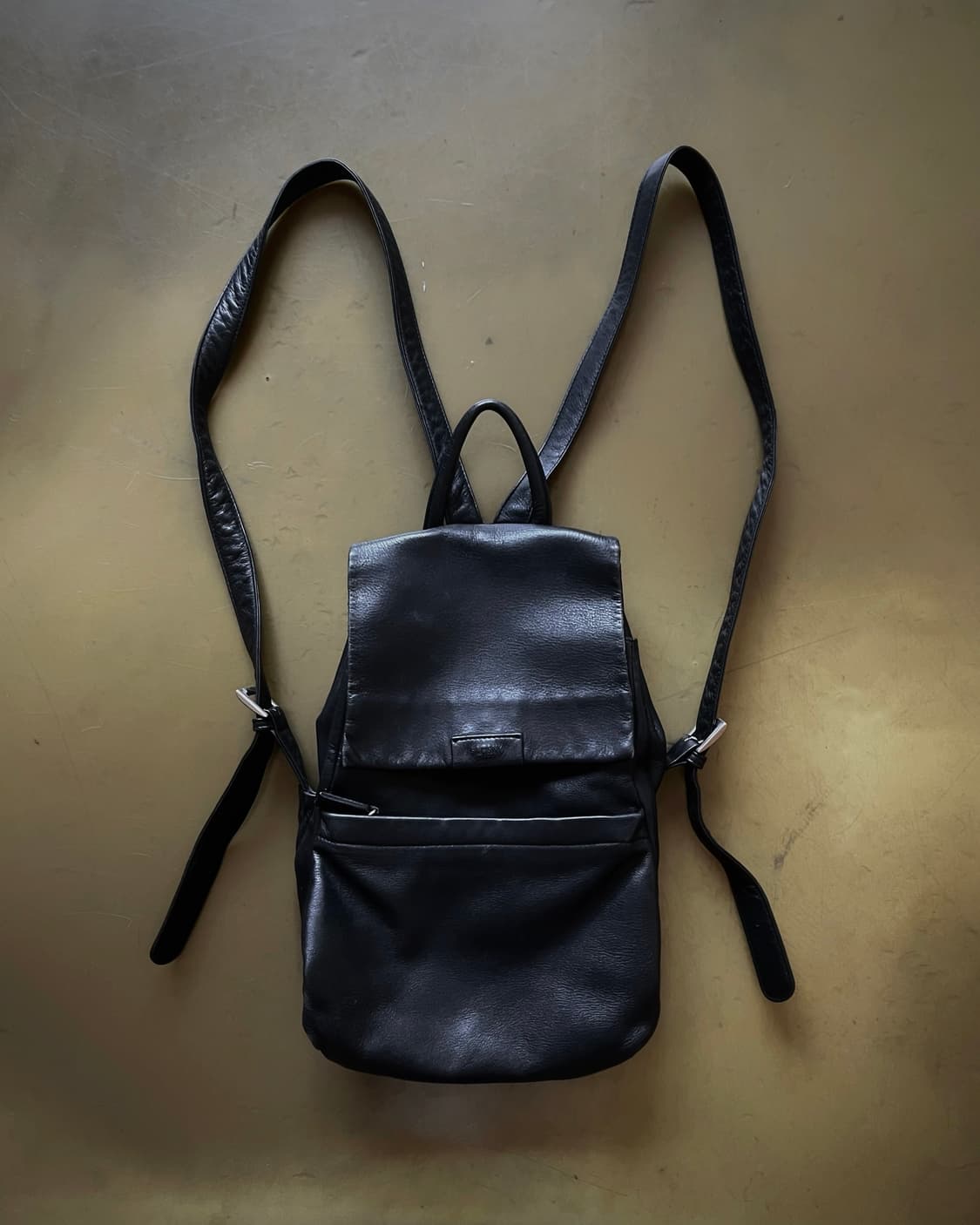 Y'SACCS Yohji Yamamoto Leather Backpack 상품이미지3