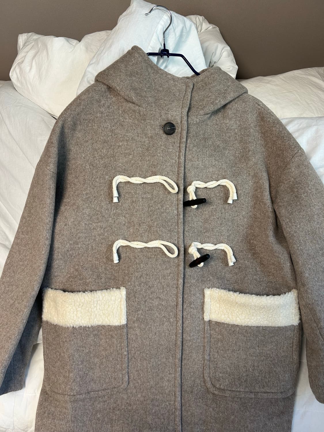 1회착 STUDIO TOMBOY 토글 단추 코트 상품이미지1