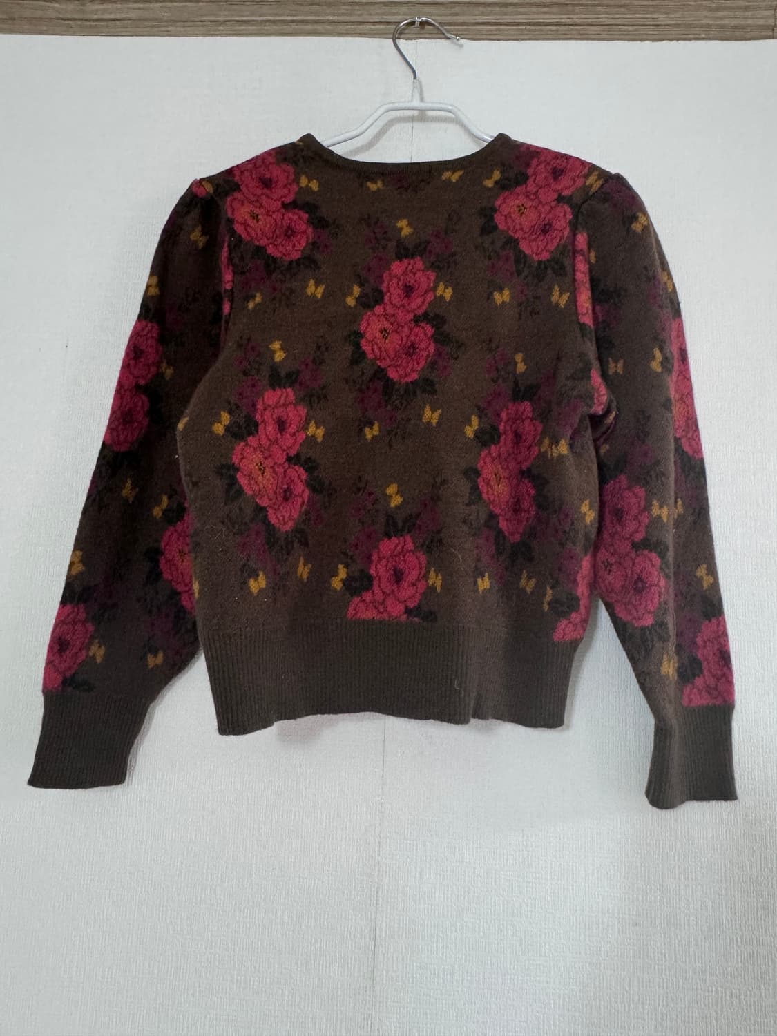 플라워 울 니트 상품이미지4