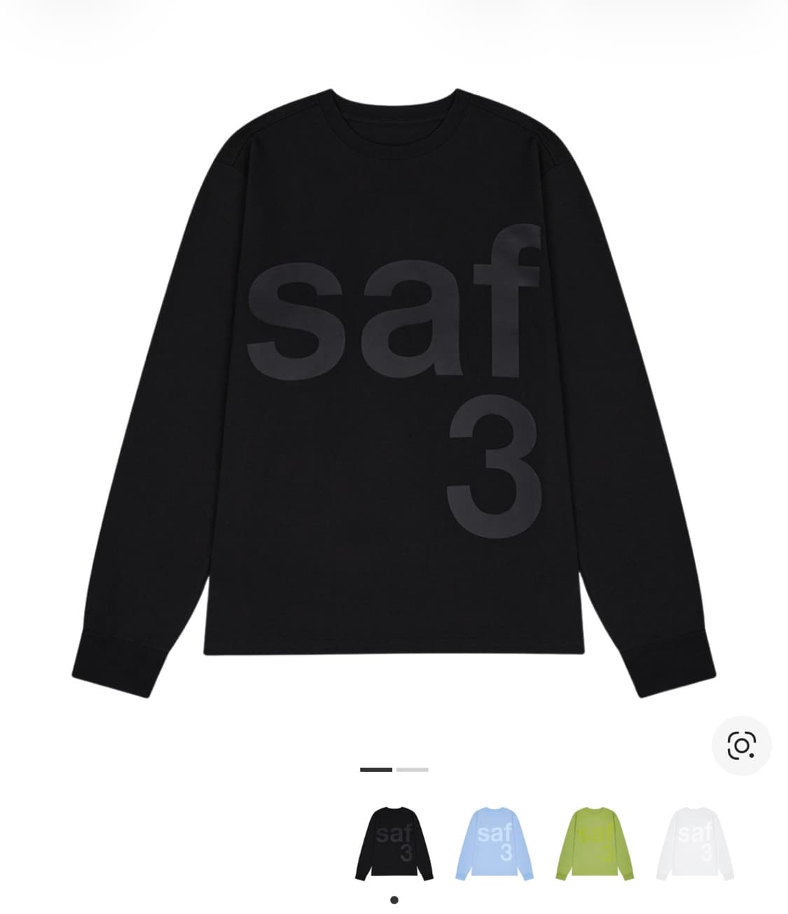 사파리스팟 롱슬리브 블랙  상품이미지1