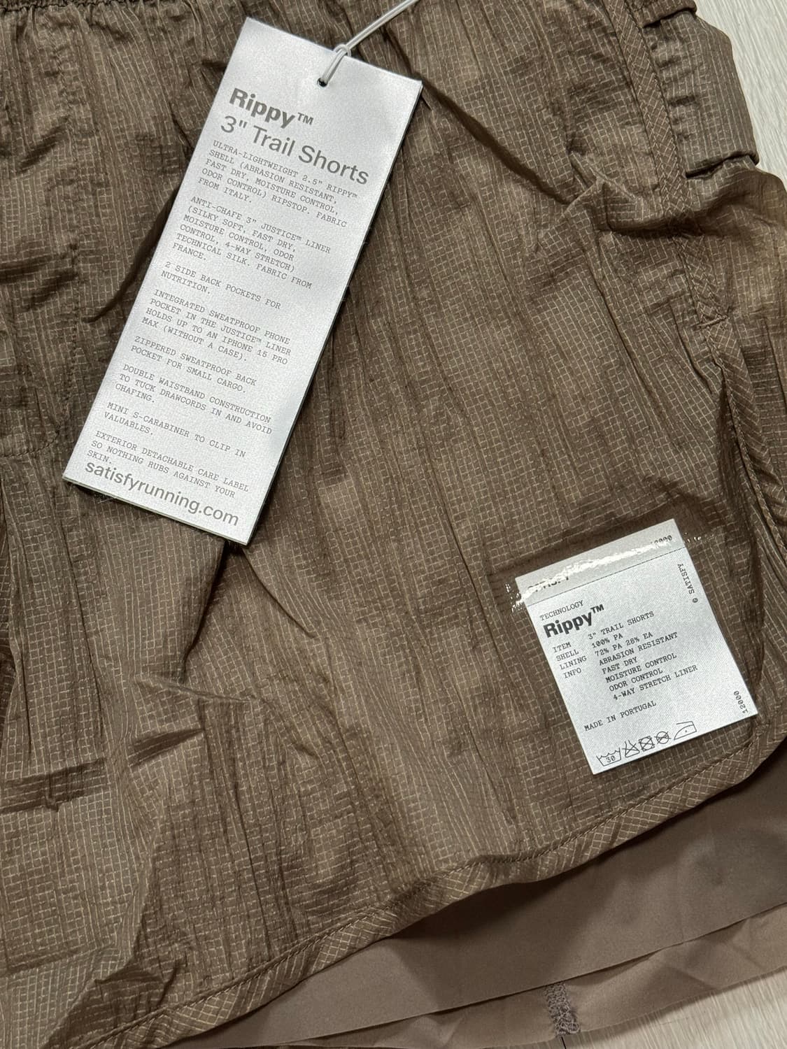 새티스파이 리피 3인치 트레일 쇼츠 L 상품이미지2