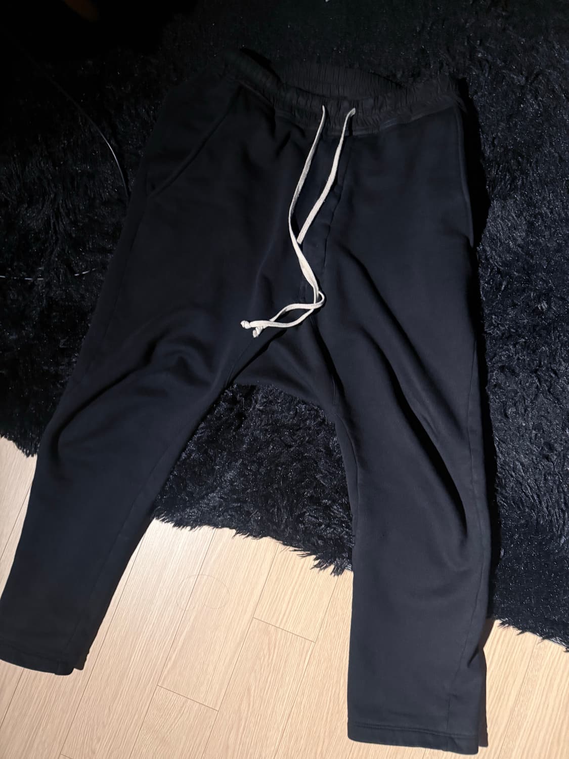 릭오웬스 드로스트링 기모 상품이미지1