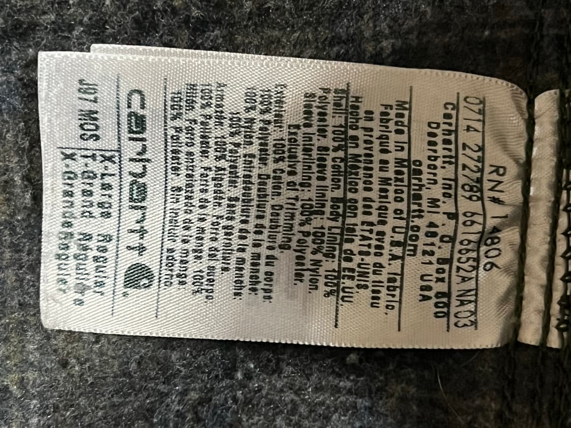 칼하트 j97 mos xl 상품이미지5