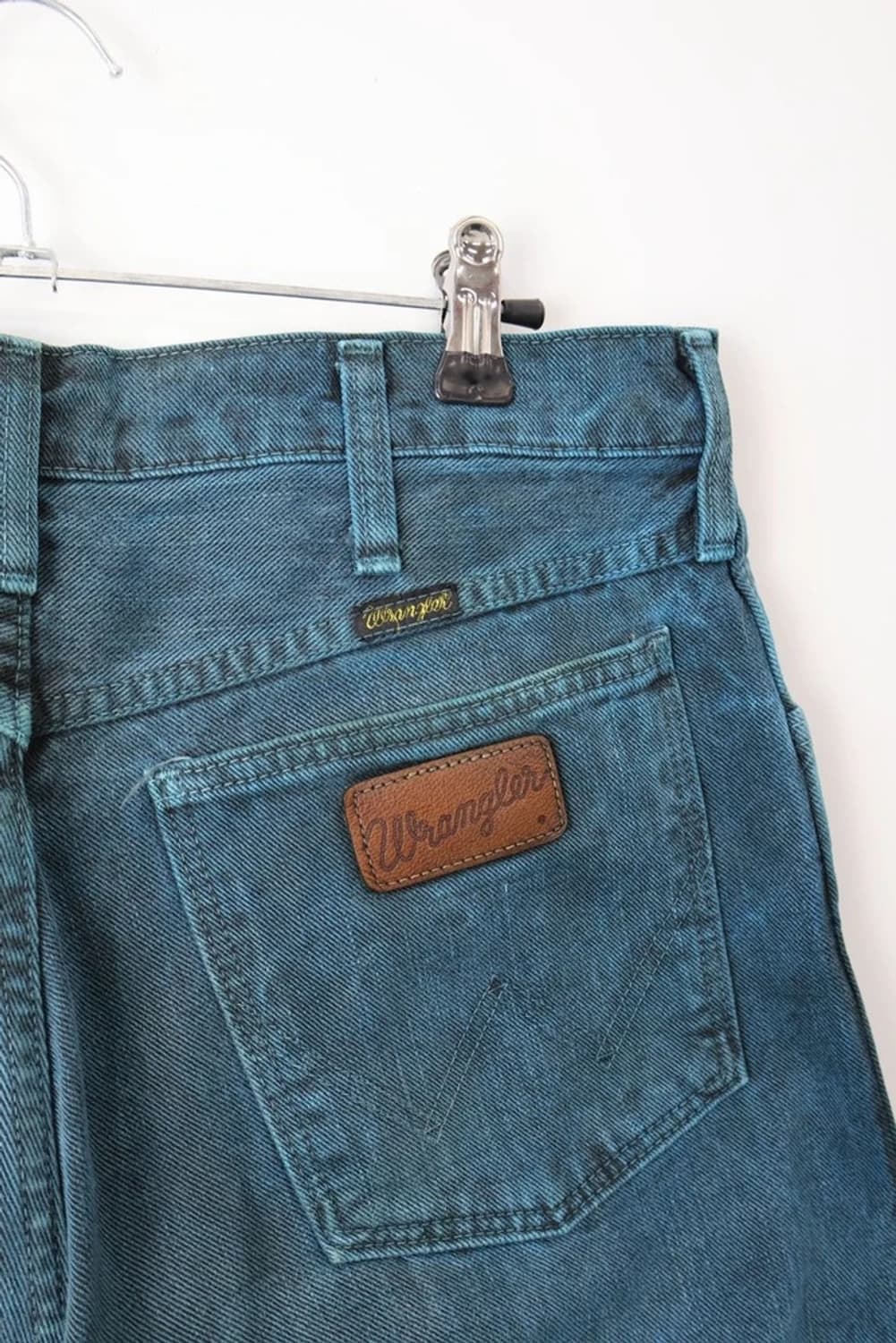 Wrangler Teal Color Denim Jeans 상품이미지7