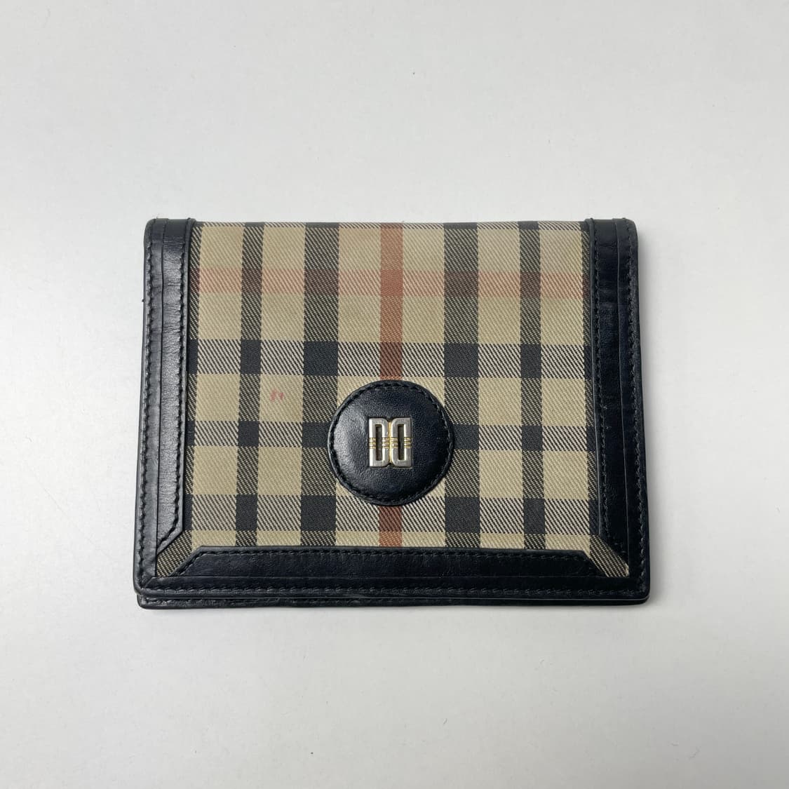 [중고] 닥스 체크 카드지갑 상품이미지1