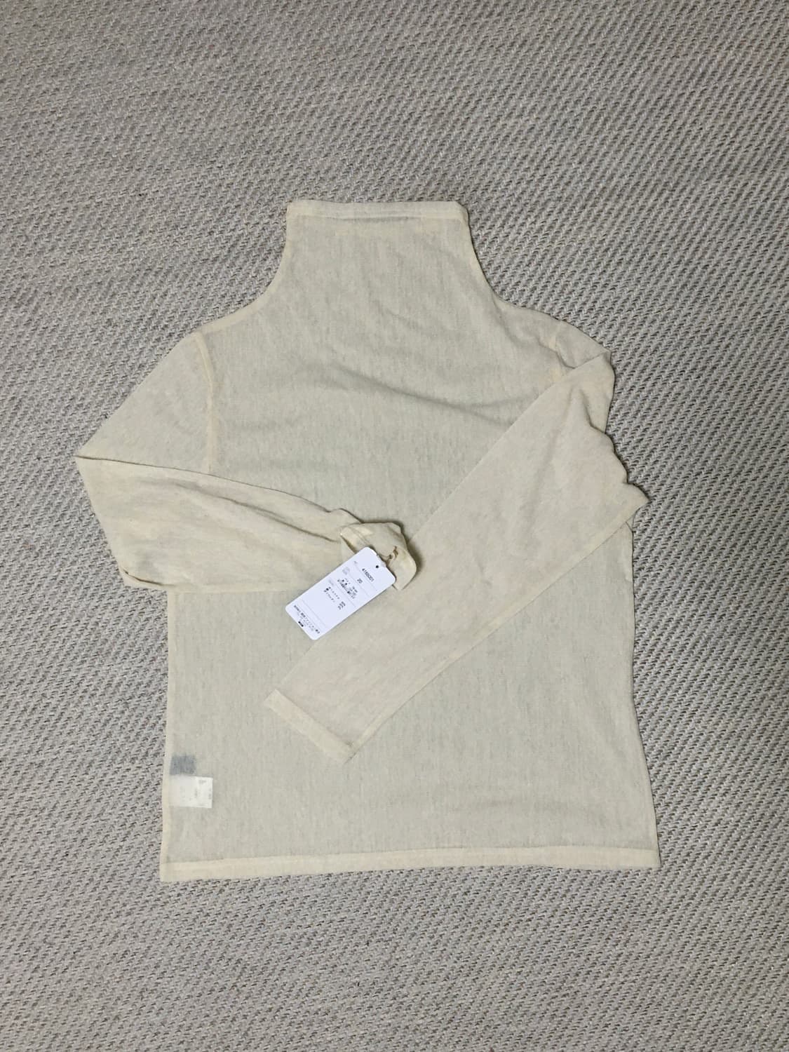 Plaisir femme 반폴라 니트 롱슬리브 (4 colors) 상품이미지4