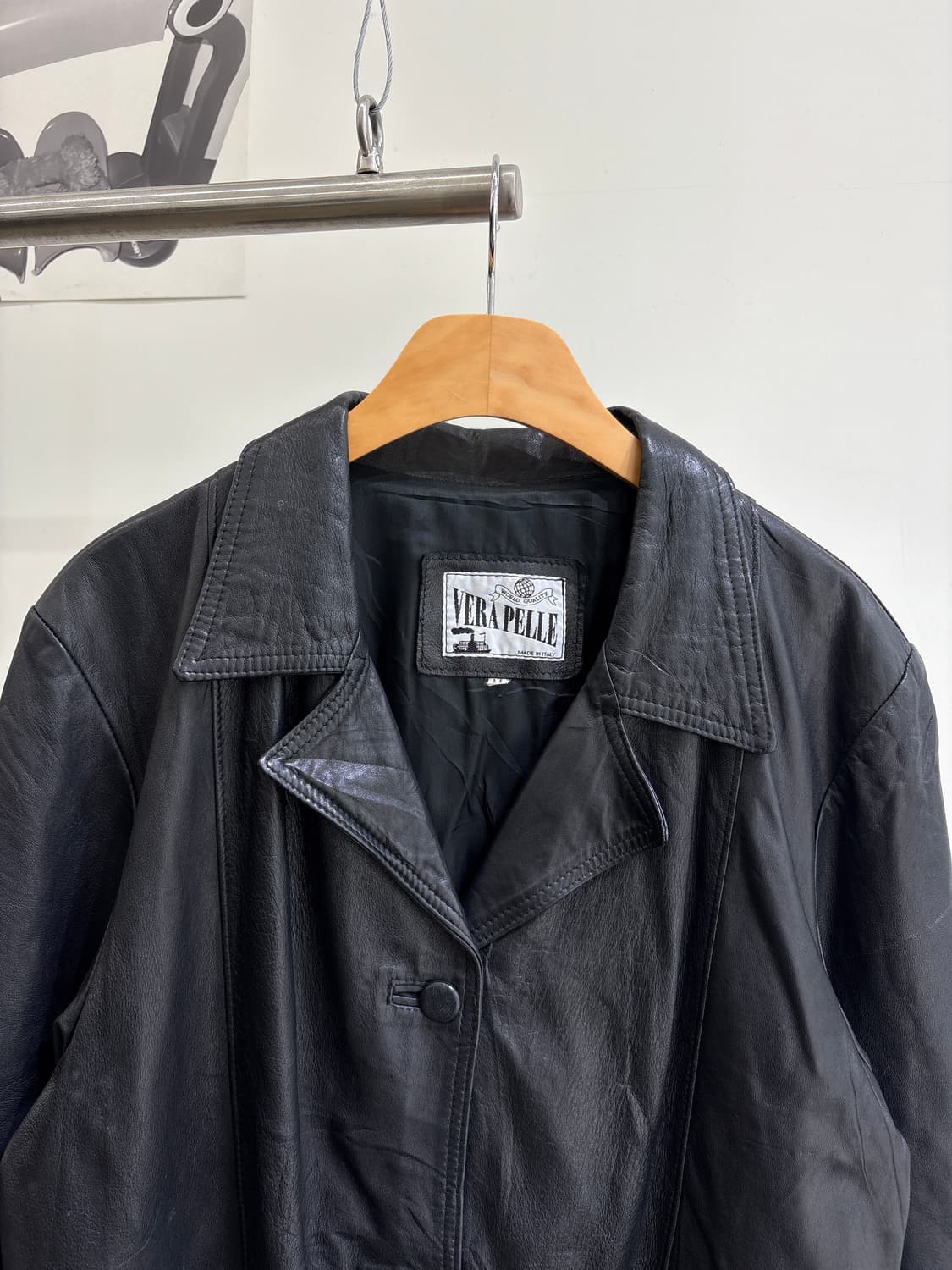 VERA PELLE (Made in Italy) 레더코트 상품이미지2