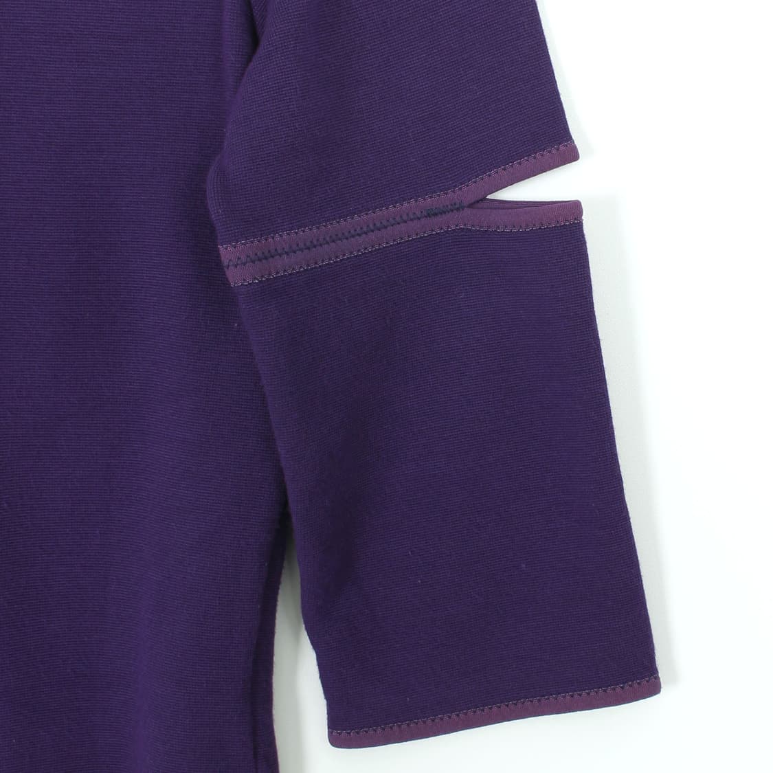 베르사체 베르수스 퍼플 컷 아웃 티셔츠 상품이미지7