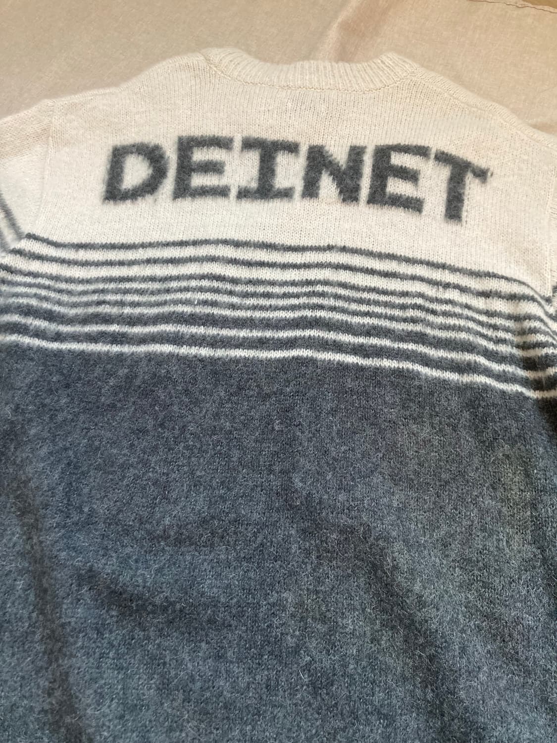 다이닛 DEINET 티라미수 스트라이프 니트 상품이미지3