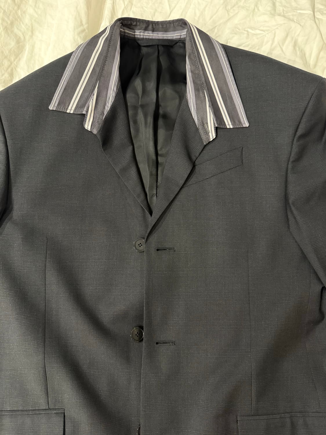 [S] 발렌시아가 하이브리드 셔츠 카라 자켓 블레이저 상품이미지2