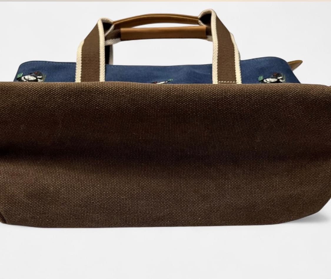 L.L.Bean Boat and Tote 네이비 자수 토트백 / 엘엘빈  상품이미지5