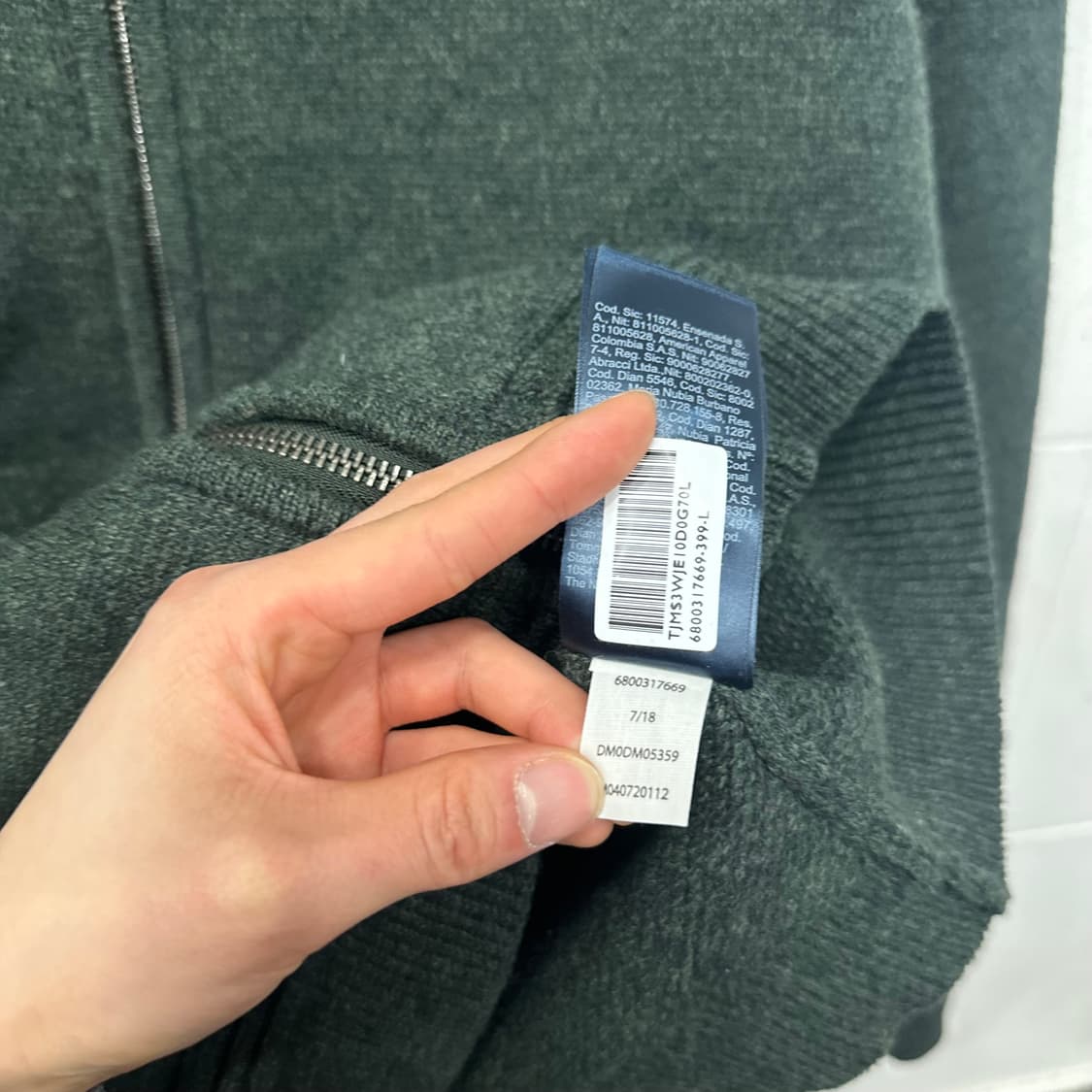 타미 진스 가디건 상품이미지5