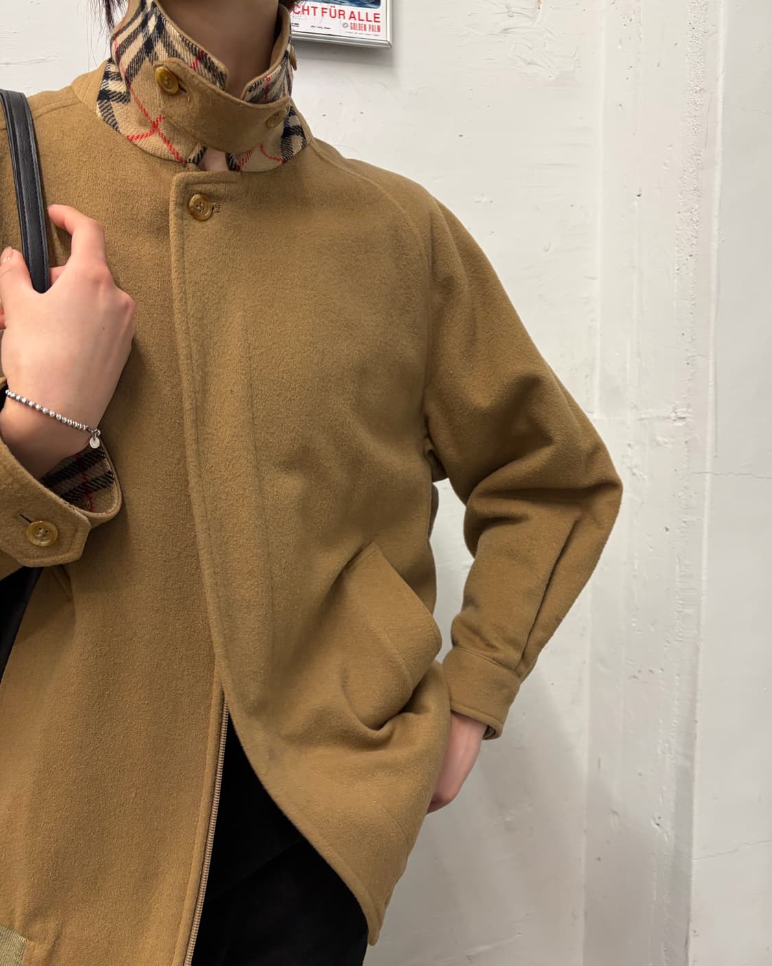 버버리 울 블루종 상품이미지2