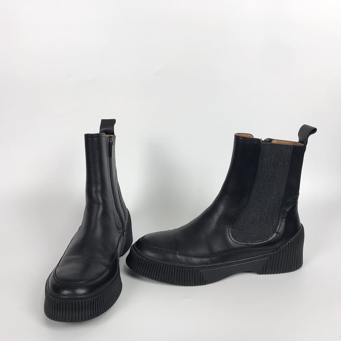 말로 malo 레더 첼시 부츠 여성255 상품이미지1