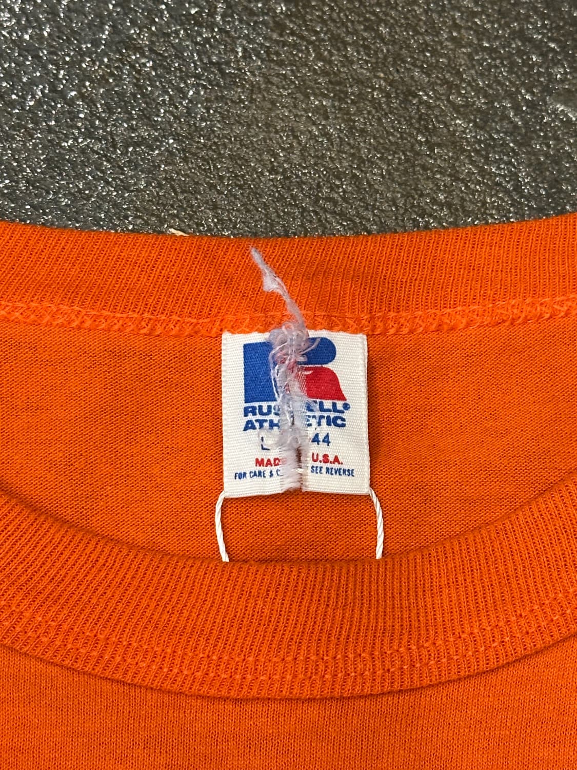 90s Russell Made in USA 프린팅 티셔츠 L 상품이미지4