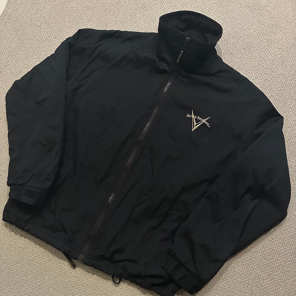 00s 할리데이비슨 나일론 집업 자켓 상품이미지2